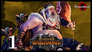 Vampire Counts vs Ogres Multiplayer  Total War Warhammer 3 [upl. by Nylaj]