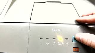 Lexmark E260dE260dn toner light flashing reset [upl. by Fong]