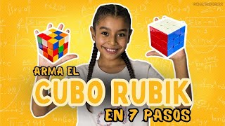 ¿Como armar el cubo rubik  Tutorial paso a paso [upl. by Yllor127]