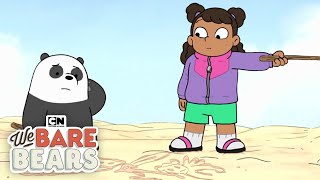 Baby Bears Build a Sandcastle  We Bare Bears  Cartoon Network [upl. by Itnava]