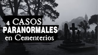 1 HORA CASOS PARANORMALES EN CEMENTERIOS  HISTORIAS REALES [upl. by Siraj]