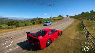 FERRARI F40 COMPETIZIONE KEYBOARD GAMEPLAY  FORZA HORIZON  5  691BHP  DAY  172 [upl. by Llevrac]