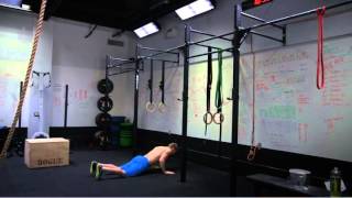 CrossFit  Burpee Bar Muscleups with Heber Cannon [upl. by Tila]