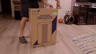 Unboxing Winix 55002 Air Purifier [upl. by Arbe]