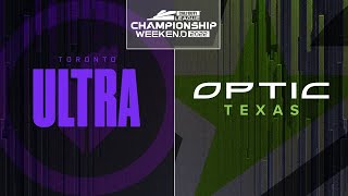 Winners Round 1  TorontoUltra vs OpTicTexas  Championship Weekend  Day 1 [upl. by Anatnas]