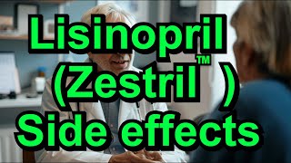 Lisinopril Side effects of this commonly used hypertension blood pressure medication [upl. by Nacnud107]