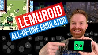 Lemuroid Easy all in one emulator app for Android quick setup  tutorial [upl. by Eyde]