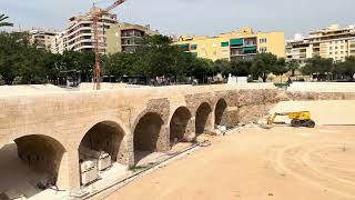 Obras de rehabilitación del Baluard del Príncep Palma de Mallorca 2022 [upl. by Leuname]