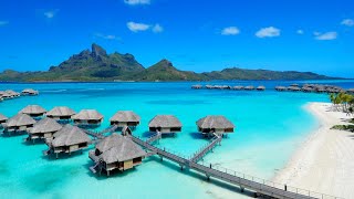 FOUR SEASONS BORA BORA  Phenomenal luxury resort full tour in 4K [upl. by Retrac]