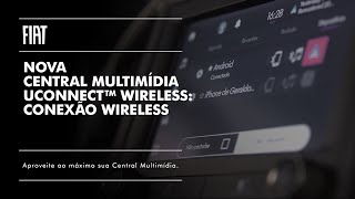 FIAT I Nova Central Multimídia Uconnect Wireless conexão wireless [upl. by Pickford443]