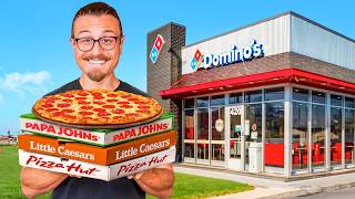 I Tried Every Fast Food Pizza In America [upl. by Aicilana]