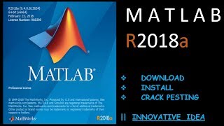 MATLAB DOWNLOAD AND INSTALLATION  INNOVATIVE IDEA [upl. by Irrej]