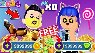 🚨HOW TO GET FREE GEMS AND COINS IN PKXD🤩😱  PK XD GEMS AND COINS 2024 PK XD FREE GEMS TRICK 2024 [upl. by Kath792]