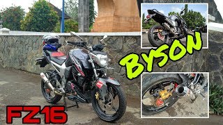 Riview Byson  FZ16 Modifikasi Moge Gahar amp Simple [upl. by Levins]