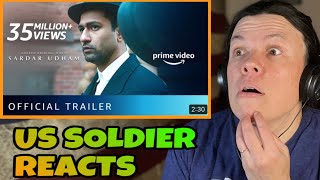 Sardar Udham Trailer US Soldier Reacts [upl. by Yelyr]