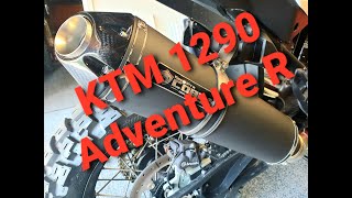 KTM 1290 Adventure R  Speed Pro Cobra Exhaust [upl. by Eimerej771]