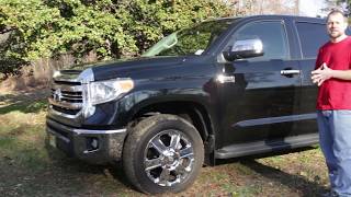 2016 Toyota Tundra 1794 review [upl. by Reckford54]