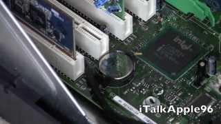 How to change the CMOS Battery Cell in your Dell Desktop Tower Computer [upl. by Ellan]