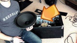 Changing the Fender SuperSonic 60 Speaker to WGSET65 [upl. by Swain]