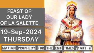 MARIAN Prophecy for End TimesEpisode2Part6EnglishLa SalettewarAntichristFatima3rd secret [upl. by Hunt]