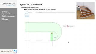 Creating a Bullnose Stair in Archicad [upl. by Birkett]