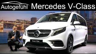 New Mercedes VClass amp Marco Polo REVIEW Exterior Interior Facelift VKlasse 2020  Autogefühl [upl. by Petersen306]