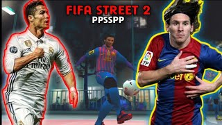 GUA MAIN FIFA STREET 2 DI PPSSPP MOD TEXTURE  EDISI GAMEPLAY [upl. by Atikaj317]