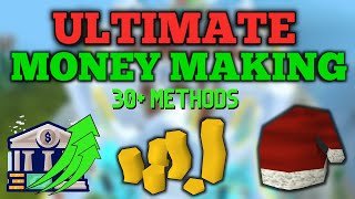 The ULTIMATE Runescape 3 Money Making Guide  30 METHODS Low Med High Level DailyF2P 202122 [upl. by Ydnem50]