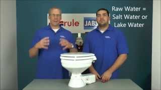 Winterizing a Jabsco Raw Water Marine Toilet [upl. by Gneh]