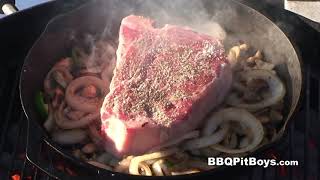 How to grill TBone Steak with Shot amp Beer  Recipe [upl. by Qiratla]