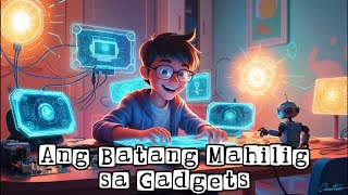 Ang Batang Mahilig sa Gadgets  Kwentong Pambata [upl. by Einner]