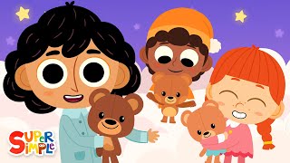 Teddy Bear Teddy Bear  Kids Songs  Super Simple Songs [upl. by Nnahoj]