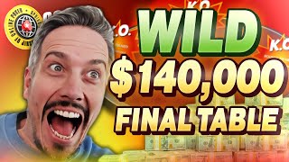 CRAZY 5K SCOOP FINAL TABLE  SCOOP Highlight  Lex Veldhuis [upl. by Amlas834]