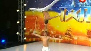 Got Talent Ukraines Akrobaticheskiy duet rtvan Ukraina mae talant 24 04 09wmv [upl. by Lorrac215]