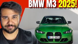 BMW M3 2025 oficialmente apresentado O que mudou  Car news [upl. by Ecienal12]