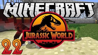 Minecraft Jurassic World  Ep 22  quotHypsilophodon and Powerquot [upl. by Bracci]