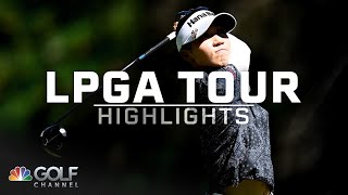 LPGA Tour Highlights The Amundi Evian Championship Round 1  Golf Channel [upl. by Accber]