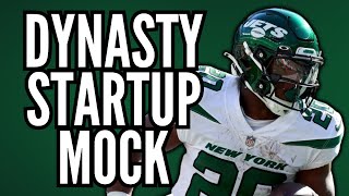 2024 Dynasty Startup Mock Draft  Superflex PPR [upl. by Roswell710]