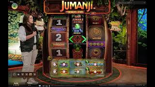 Game Show JUMANJI AND THE BONUS LEVEL [upl. by Noxin603]