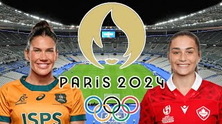 AUSTRALIA 7s vs CANADA 7s Women’s PARIS OLYMPICS SEVENS 2024 Semi FINAL Live Commentary [upl. by Azral613]