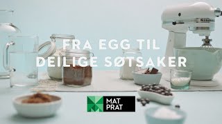 Deilige søtsaker med egg  MatPrat [upl. by Brandyn871]