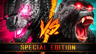 GODZILLA VS KONG ROUND 2 ║ COMBATES MORTALES DE RAP SPECIAL EDITION ║ JAYF [upl. by Eelnayr]