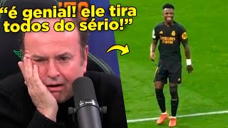 VINI JR SE TORNOU O MESTRE DA PROVOCAÇÃO ESPANHÓIS REAGEM A VINICIUS JR BRINCANDO [upl. by Peadar27]