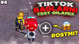 😱TIKTOKDEGI BAGLARNI TEST QILAMIZ⚡️DINOZAVRDA🦖OSMONGA UCHISH 😁🔥 [upl. by Babs328]