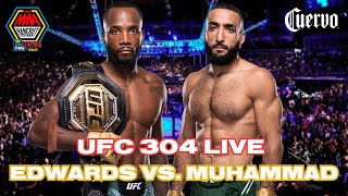 UFC 304 Leon Edwards vs Belal Muhammad 2  MMA Hangout Live  Presented by Cuervo® [upl. by Adair658]