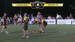 2023 Spikeball The Championship Open Pro Finals  Kingdom Come vs Critical Hit [upl. by Fanya]