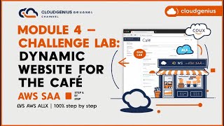 Module 4 Challenge Lab Creating a Dynamic Website for the Cafe  AWS SAA  ALX  100 Step by Step [upl. by Jarlen]