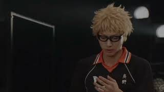 Ryotaro Kosaka  Tsukishima Kei stage play  Haikyuu Stage Play [upl. by Anneiv]