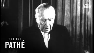 Interview With Dr Adenauer 1961 [upl. by Gaye]