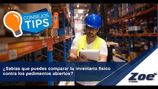 ¿Sabías que puedes comparar tu inventario físico contra los pedimentos abiertos [upl. by Hanima]